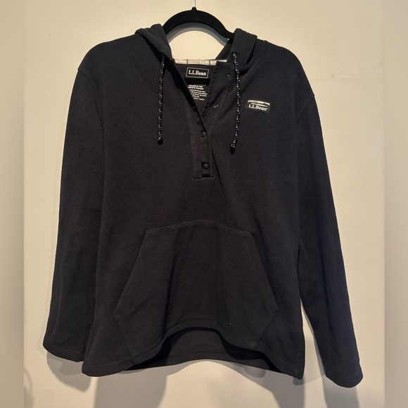 L.L. Bean Half Button Up Sweater - Picture 1 of 4